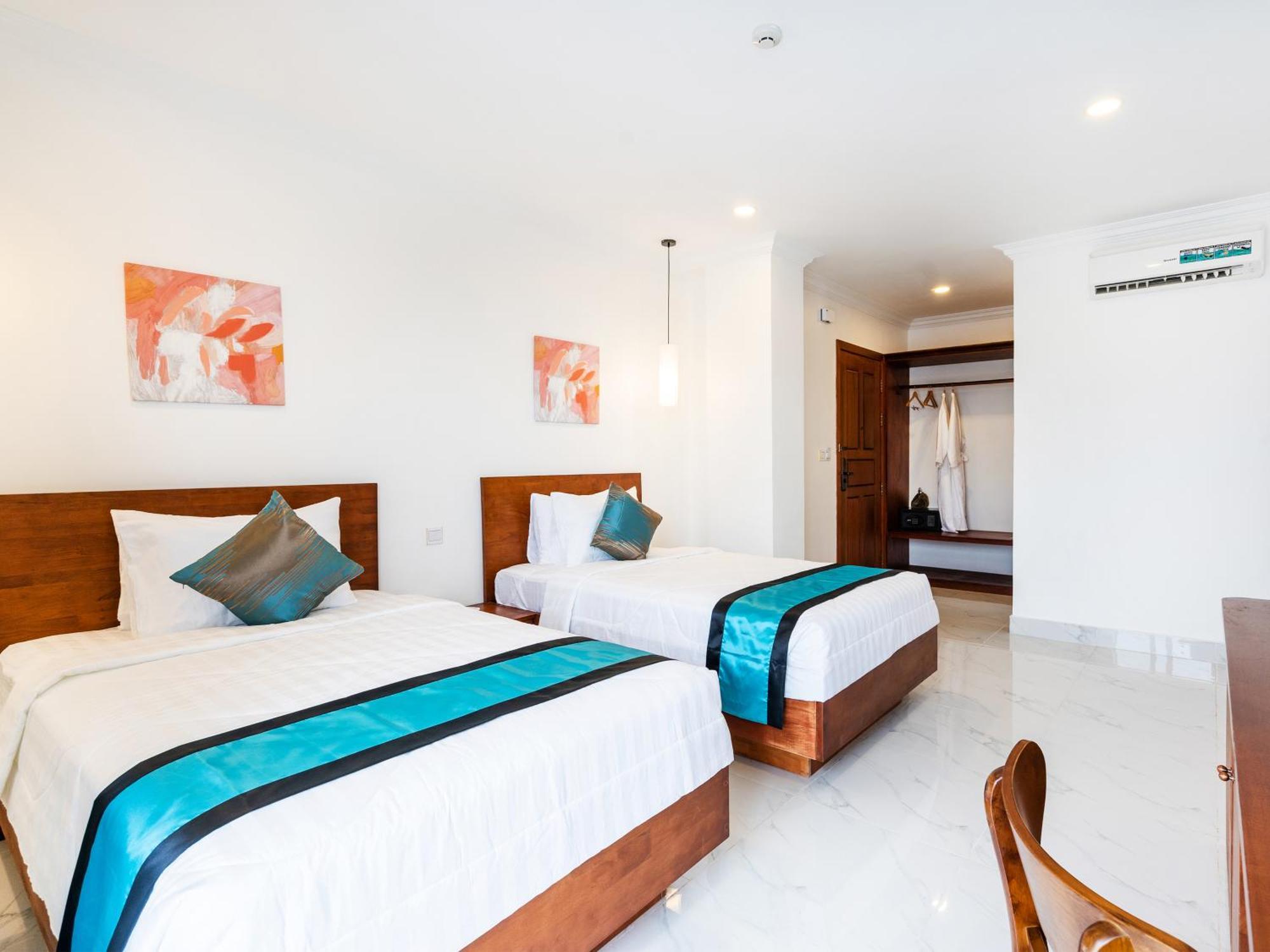 Le Kree Downtown Hotel Phnom Penh Bagian luar foto