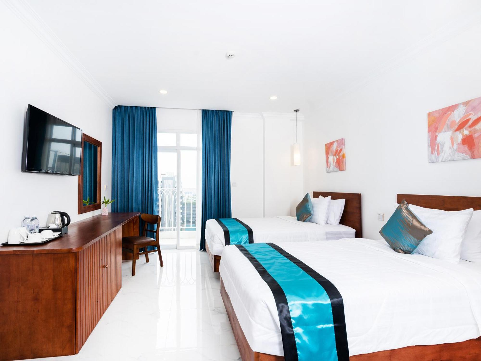 Le Kree Downtown Hotel Phnom Penh Bagian luar foto