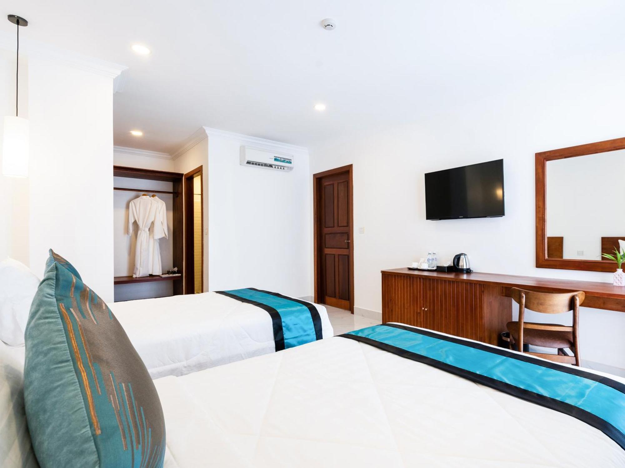 Le Kree Downtown Hotel Phnom Penh Bagian luar foto