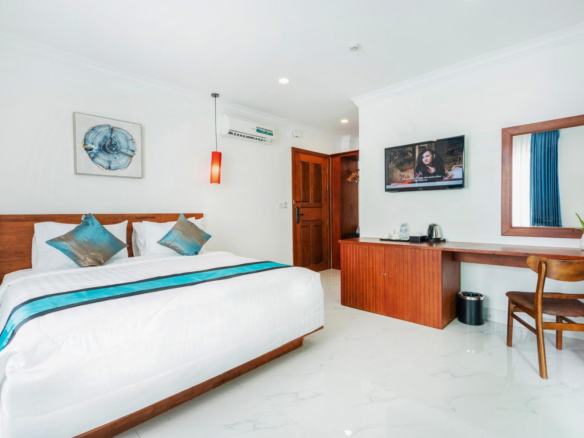 Le Kree Downtown Hotel Phnom Penh Bagian luar foto