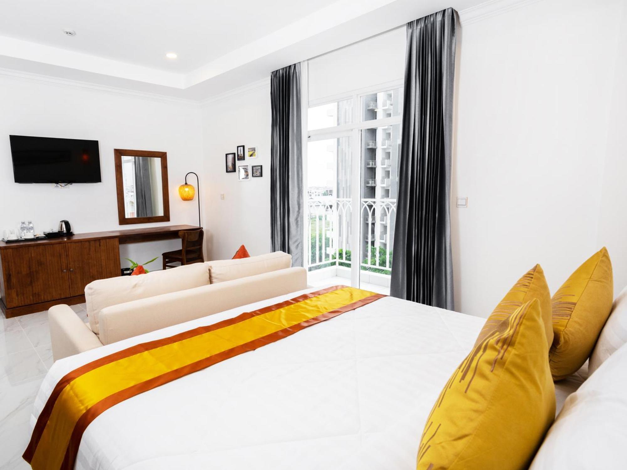 Le Kree Downtown Hotel Phnom Penh Bagian luar foto