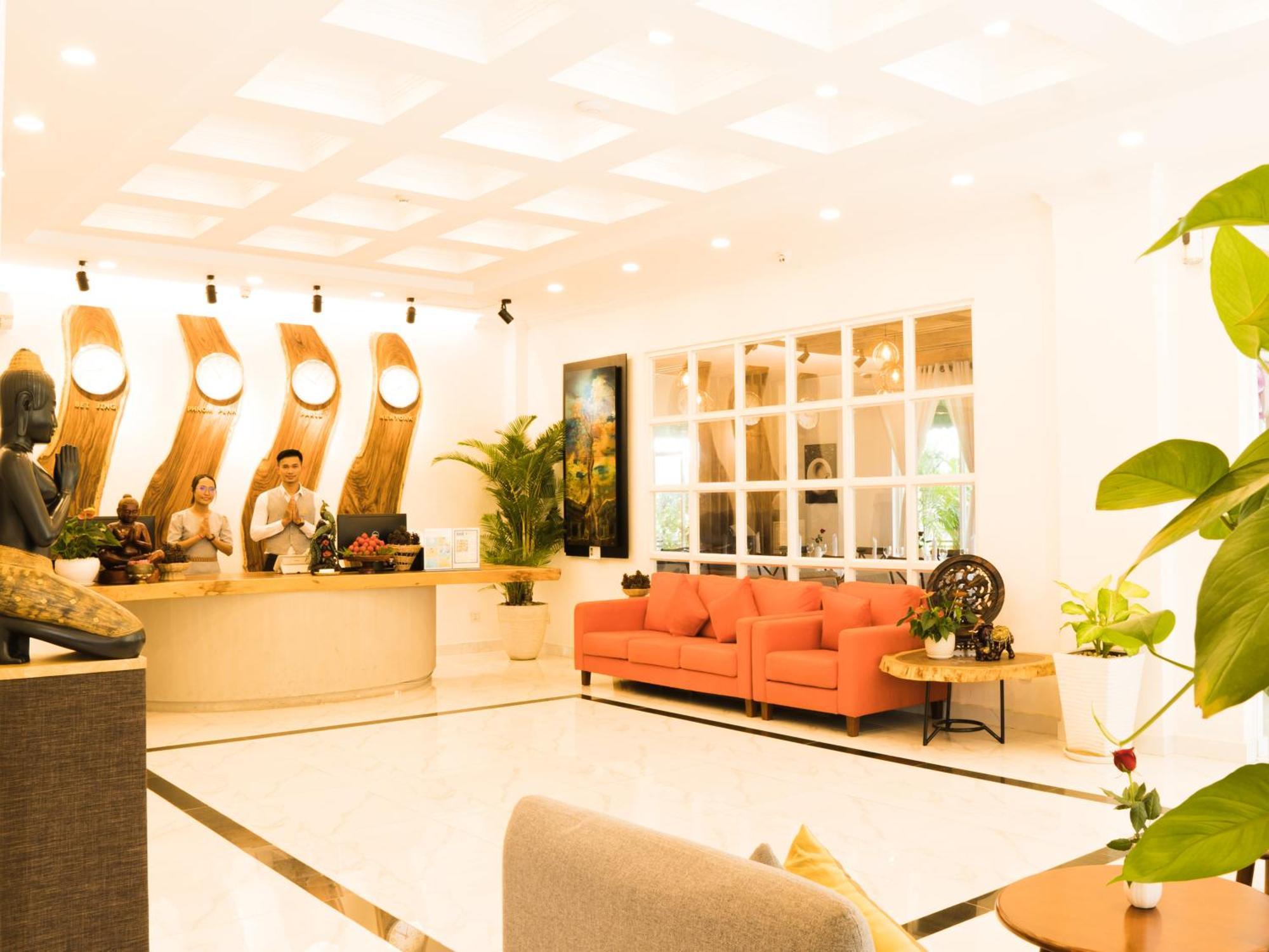 Le Kree Downtown Hotel Phnom Penh Bagian luar foto