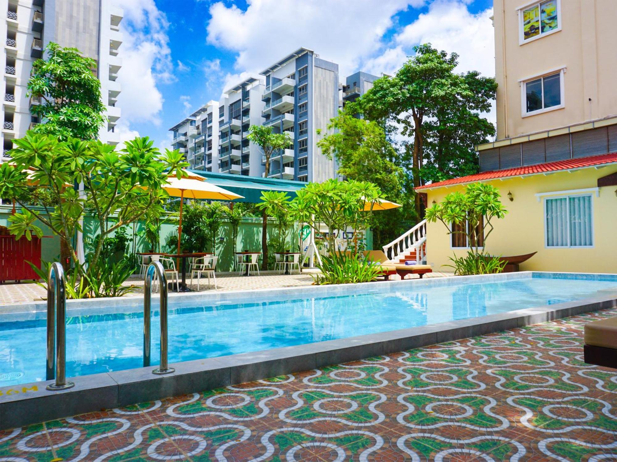Le Kree Downtown Hotel Phnom Penh Bagian luar foto